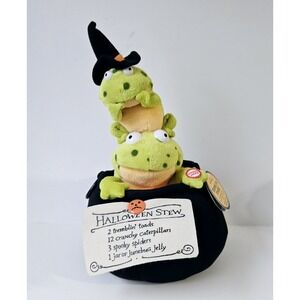 Hallmark Halloween Tremblin Toads plush musical w/ tag works